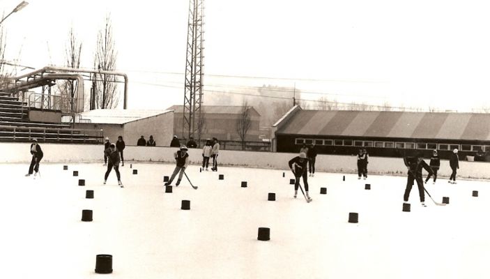 A TVK Műjégpálya 1980-as évek eleje