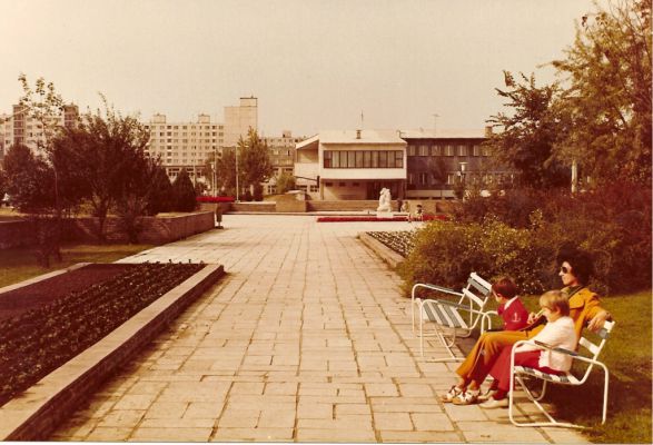 A Művelődési Központ és a Központi Park 1971