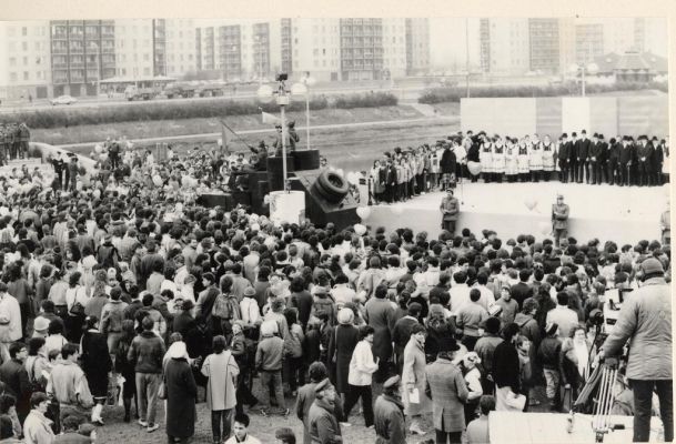 A Lenin szobor avatása 1983. augusztus 1